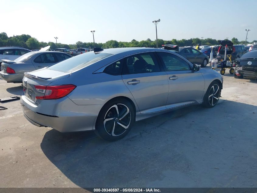 2022 Honda Accord Sport VIN: 1HGCV1F30NA029426 Lot: 39340597