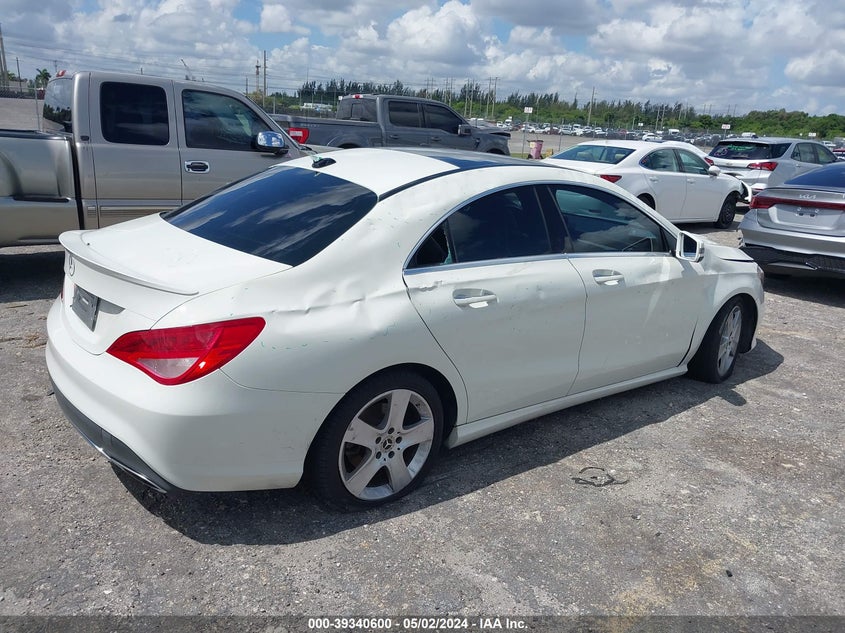 2018 Mercedes-Benz Cla 250 VIN: WDDSJ4EB9JN603515 Lot: 39340600