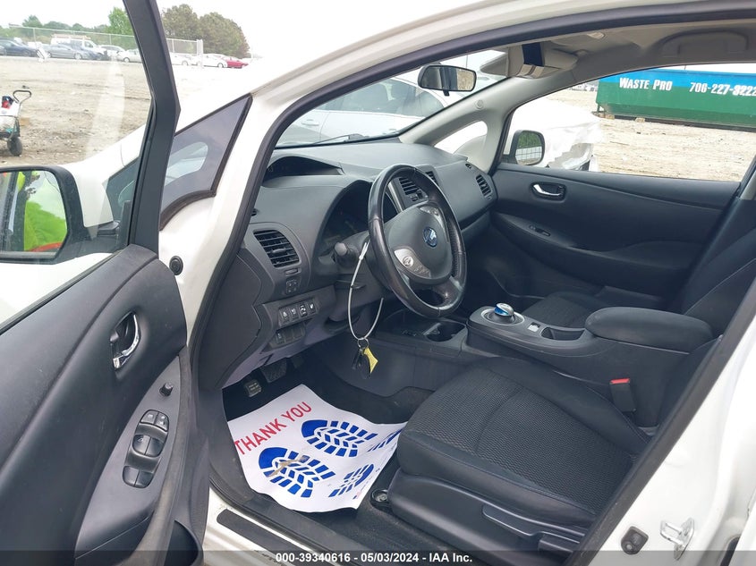 2015 Nissan Leaf S VIN: 1N4AZ0CPXFC324461 Lot: 39340616