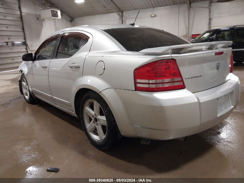 2008 Dodge Avenger R/T VIN: 1B3LC76M18N272628 Lot: 39340620