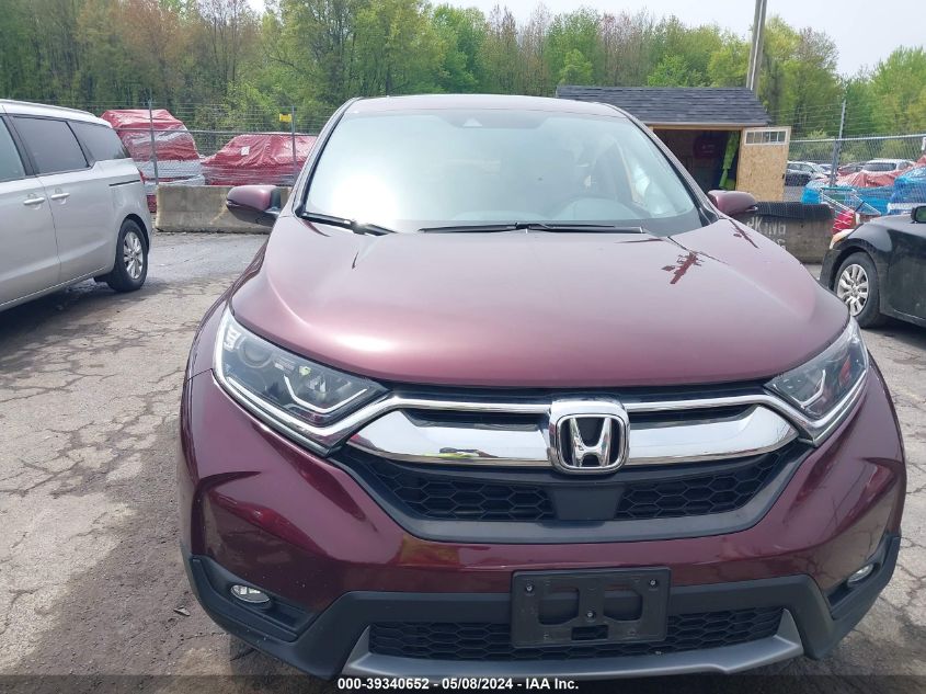 2019 Honda Cr-V Ex VIN: 2HKRW2H59KH604251 Lot: 39340652