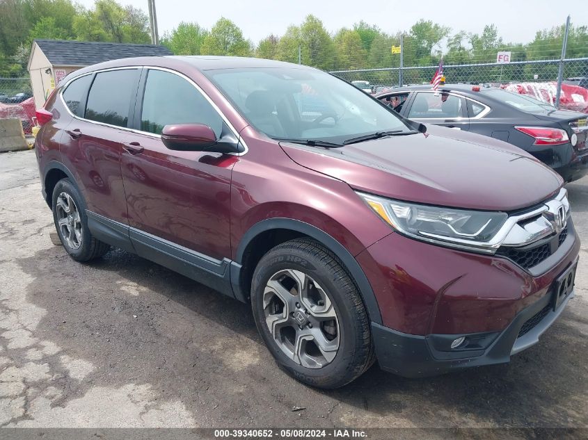 2019 Honda Cr-V Ex VIN: 2HKRW2H59KH604251 Lot: 39340652