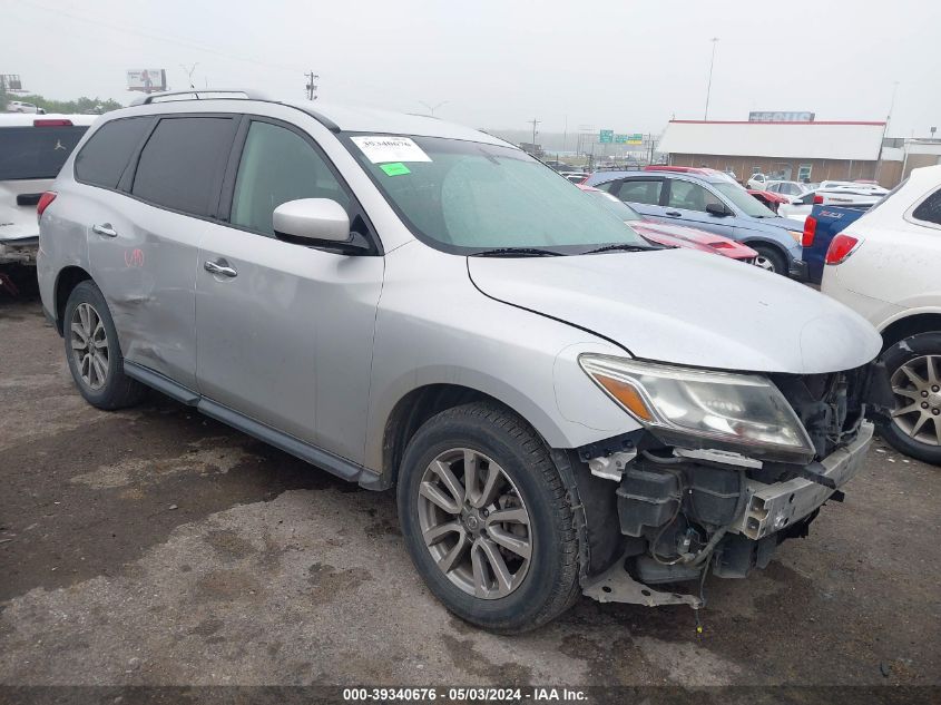 2015 Nissan Pathfinder Platinum/S/Sl/Sv VIN: 5N1AR2MN6FC603405 Lot: 39340676