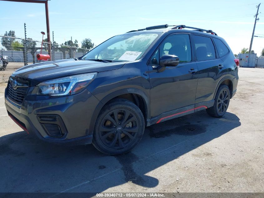 2019 Subaru Forester Sport VIN: JF2SKAPC1KH469919 Lot: 39340712