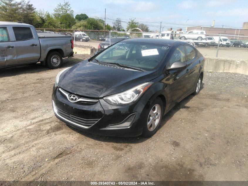 5NPDH4AE0FH620645 | 2015 HYUNDAI ELANTRA