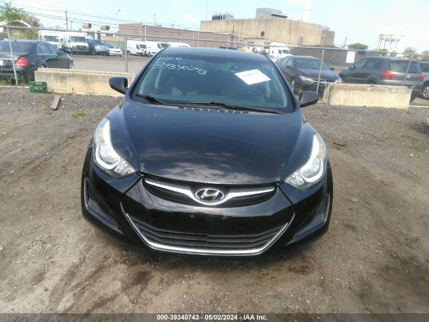 5NPDH4AE0FH620645 | 2015 HYUNDAI ELANTRA