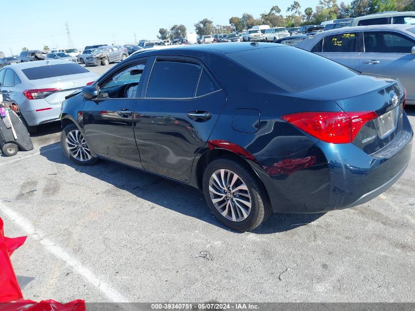 2017 Toyota Corolla Xle VIN: 5YFBURHE0HP712222 Lot: 39340751