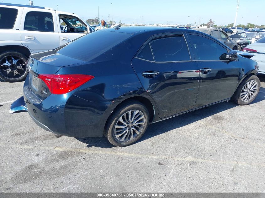 2017 Toyota Corolla Xle VIN: 5YFBURHE0HP712222 Lot: 39340751