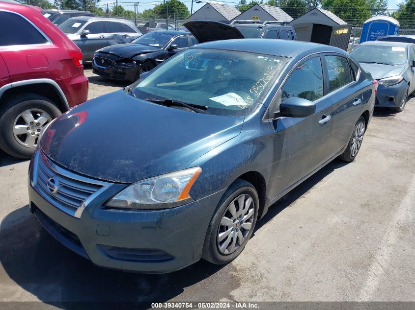 3N1AB7AP7EL695321 | 2014 NISSAN SENTRA