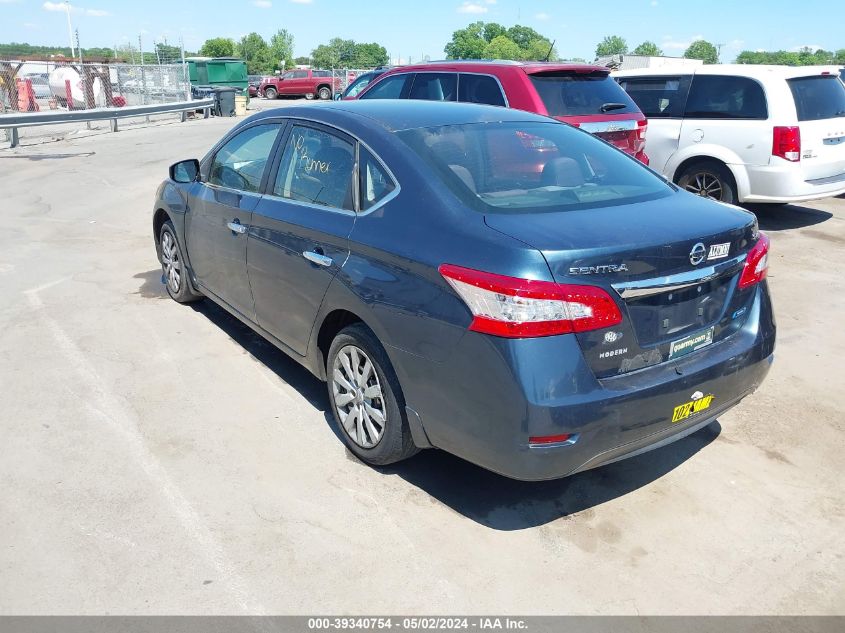 3N1AB7AP7EL695321 | 2014 NISSAN SENTRA