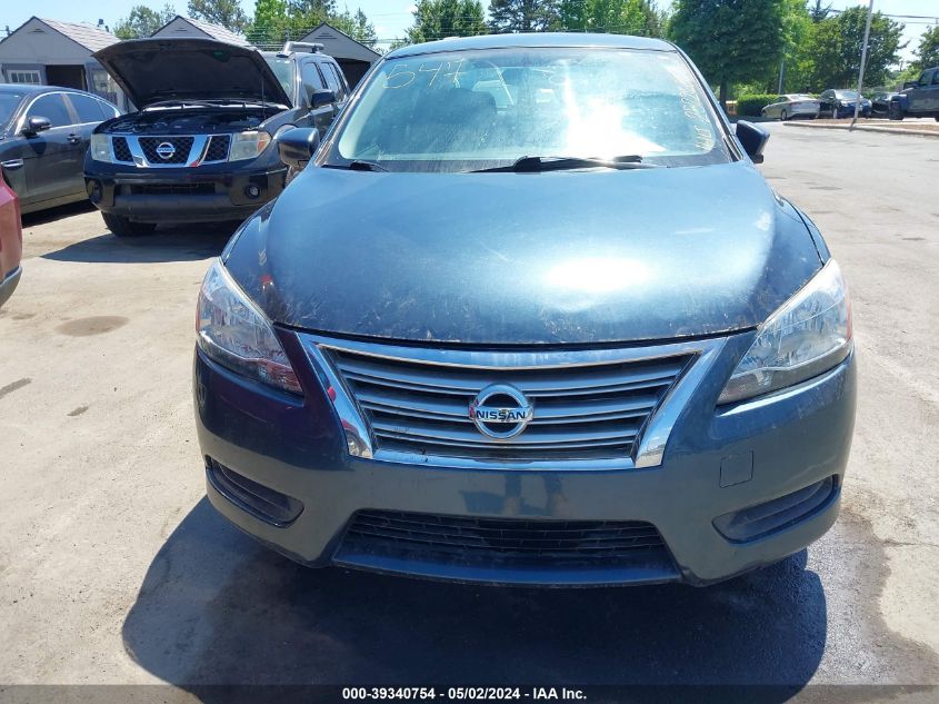 3N1AB7AP7EL695321 | 2014 NISSAN SENTRA