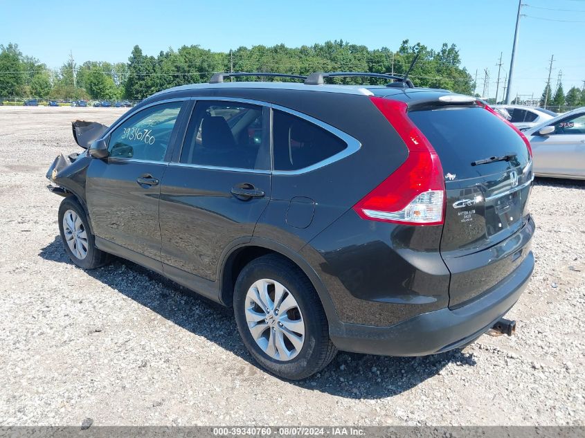 2013 Honda Cr-V Ex-L VIN: 5J6RM4H72DL049350 Lot: 39340760