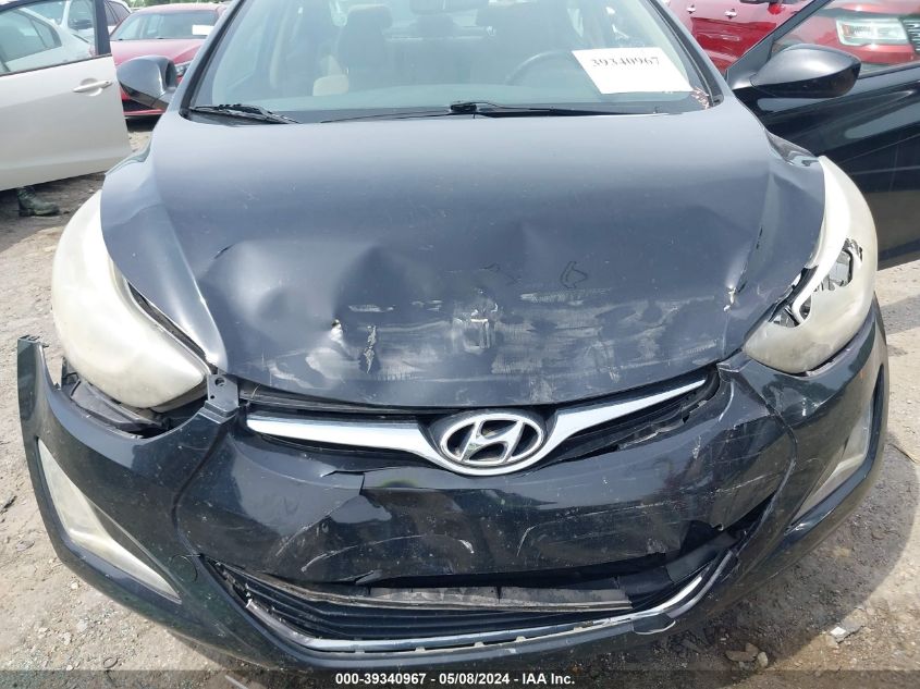 2014 HYUNDAI ELANTRA SE - KMHDH4AE6EU059996
