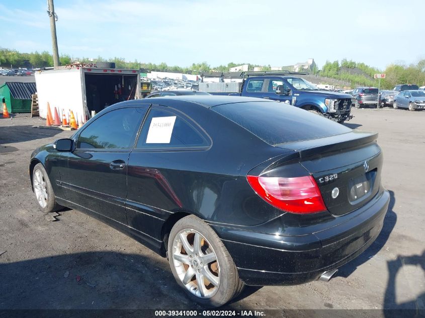 WDBRN64J03A522848 | 2003 MERCEDES-BENZ C 320