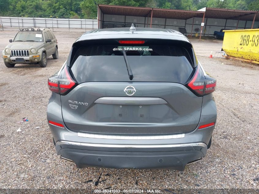 2020 Nissan Murano S Fwd VIN: 5N1AZ2AJ2LN121418 Lot: 39341003