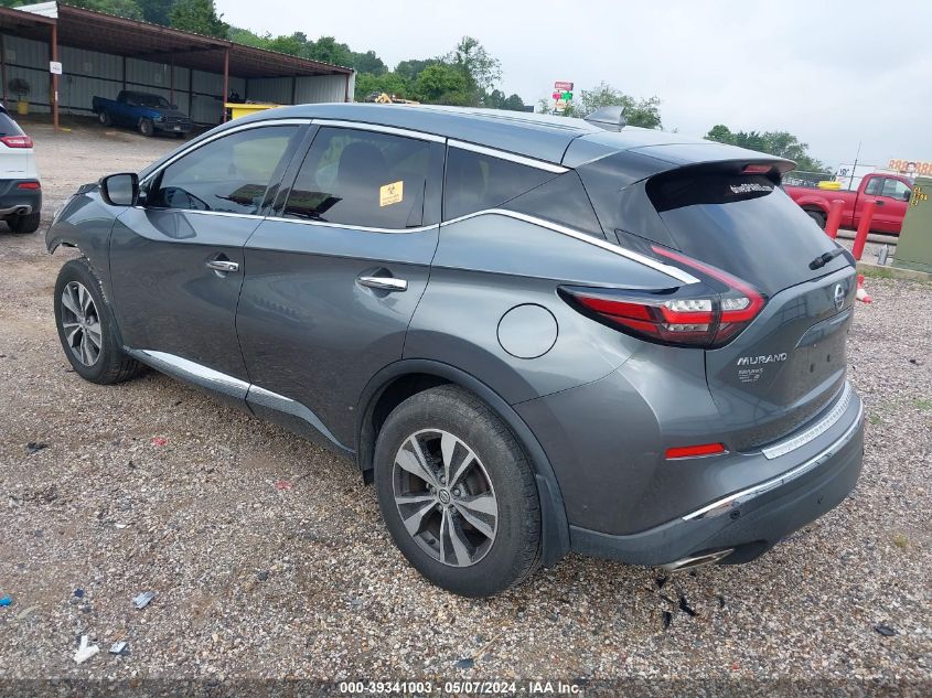 2020 Nissan Murano S Fwd VIN: 5N1AZ2AJ2LN121418 Lot: 39341003