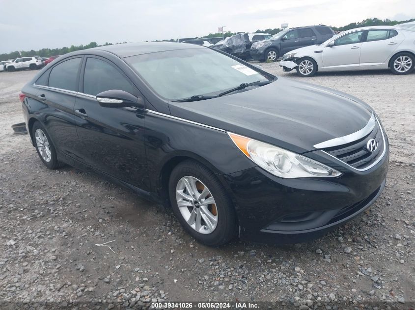 2014 Hyundai Sonata Gls VIN: 5NPEB4AC4EH857819 Lot: 39341026