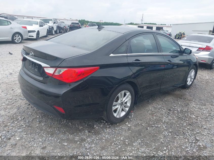 2014 Hyundai Sonata Gls VIN: 5NPEB4AC4EH857819 Lot: 39341026