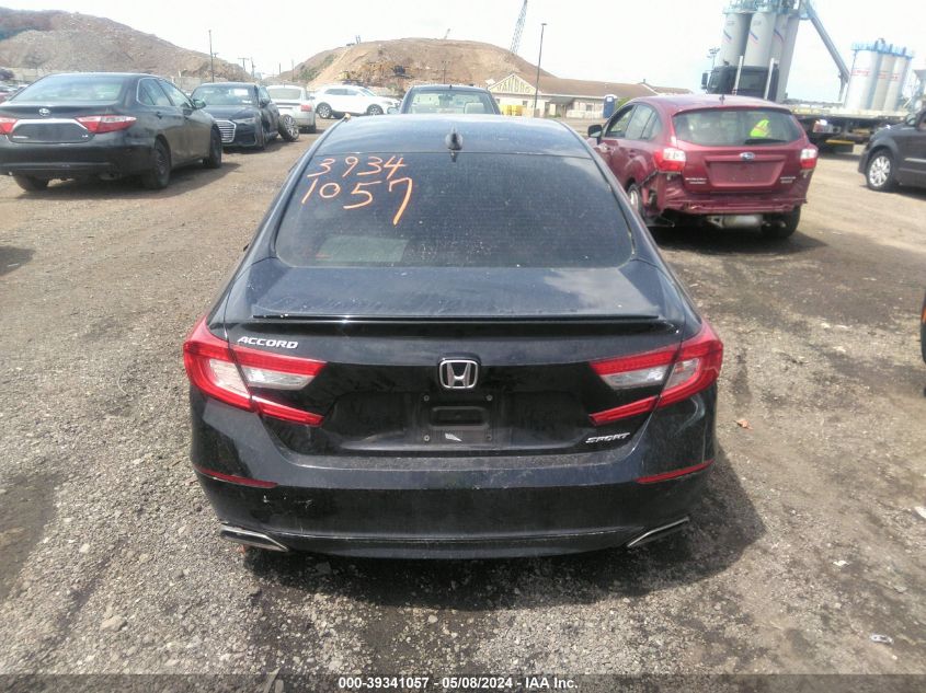 2019 Honda Accord Sport VIN: 1HGCV1F33KA037239 Lot: 39341057