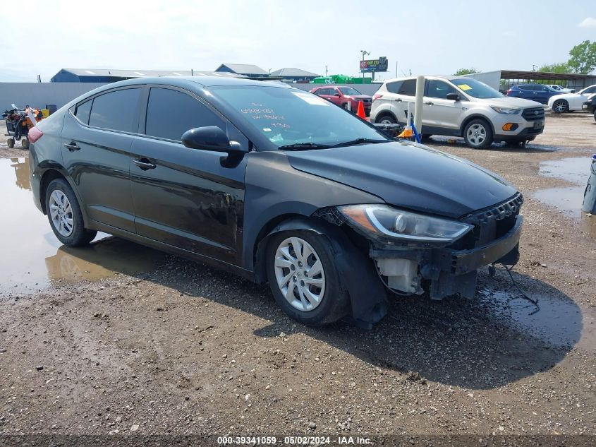 2017 Hyundai Elantra Se VIN: KMHD74LF4HU415651 Lot: 39341059