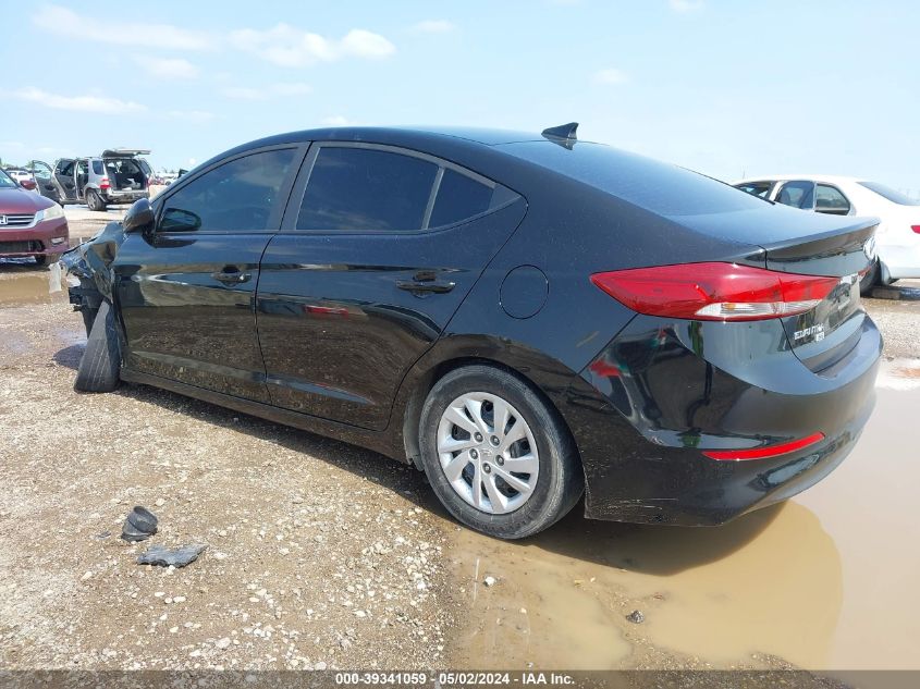 2017 Hyundai Elantra Se VIN: KMHD74LF4HU415651 Lot: 39341059