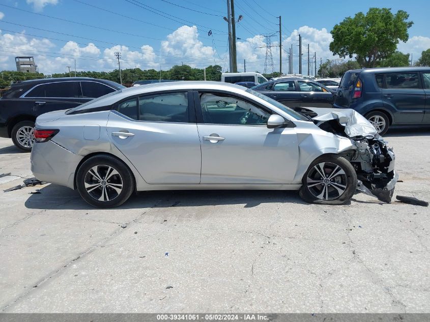 2021 Nissan Sentra Sv Xtronic Cvt VIN: 3N1AB8CV5MY275799 Lot: 39341061