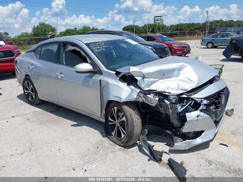 2021 Nissan Sentra Sv Xtronic Cvt VIN: 3N1AB8CV5MY275799 Lot: 39341061