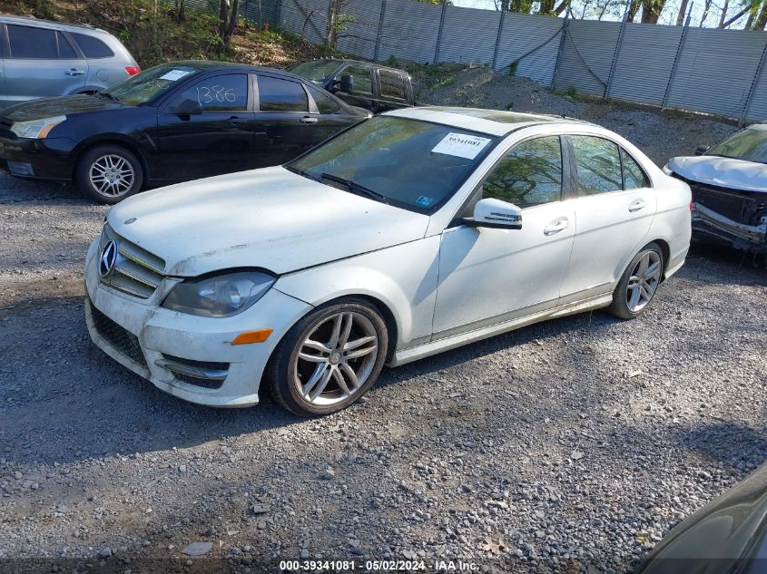 WDDGF8BB1CA683860 | 2012 MERCEDES-BENZ C 300