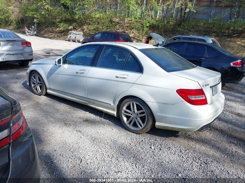 WDDGF8BB1CA683860 | 2012 MERCEDES-BENZ C 300