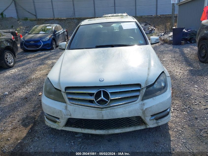 WDDGF8BB1CA683860 | 2012 MERCEDES-BENZ C 300