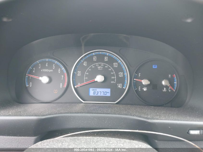 2009 Hyundai Santa Fe Gls VIN: 5NMSG13D39H332939 Lot: 39341093