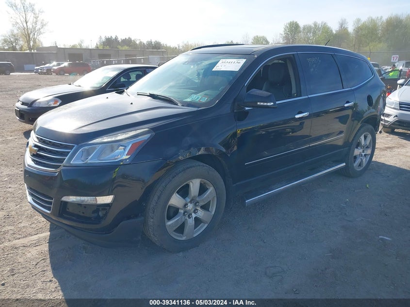 2016 CHEVROLET TRAVERSE LTZ - 1GNKVJKDXGJ220855