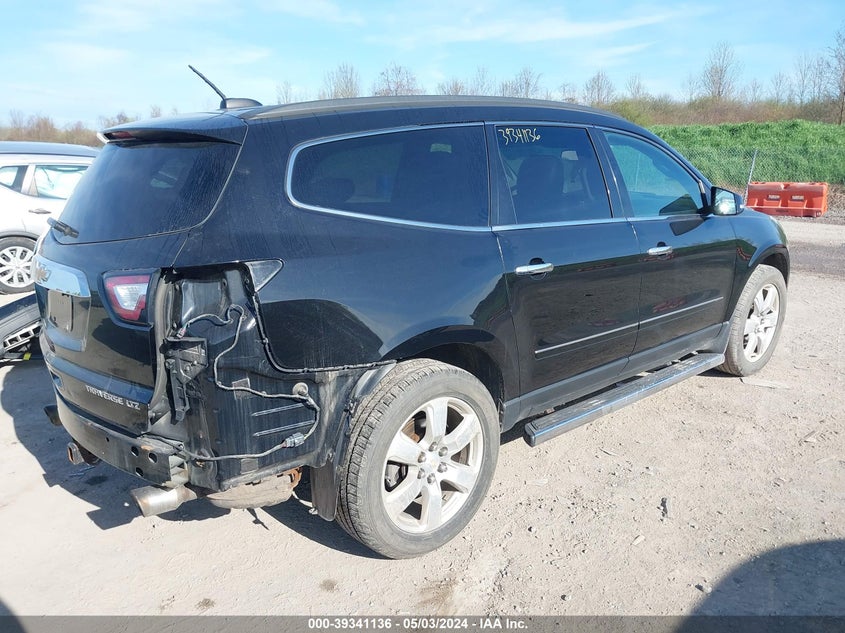 2016 CHEVROLET TRAVERSE LTZ - 1GNKVJKDXGJ220855