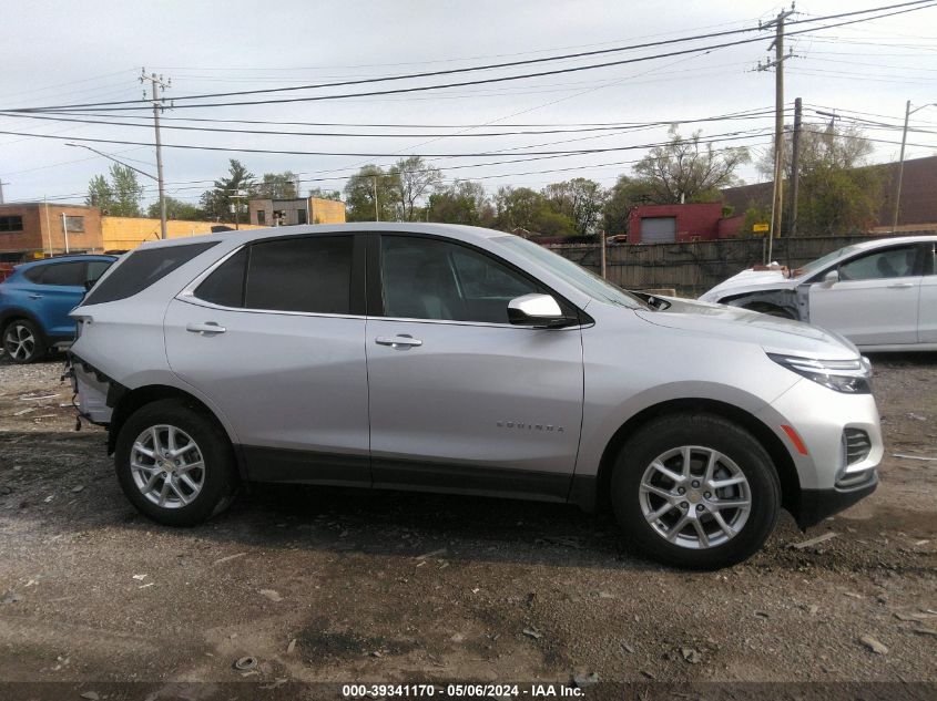 2022 CHEVROLET EQUINOX FWD LT - 3GNAXKEV4NL269989