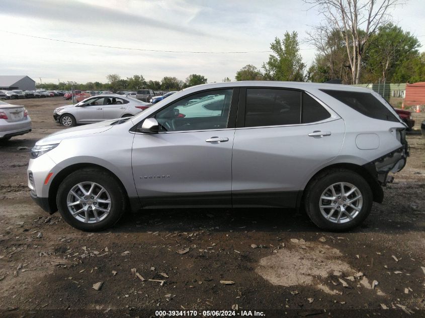 2022 CHEVROLET EQUINOX FWD LT - 3GNAXKEV4NL269989