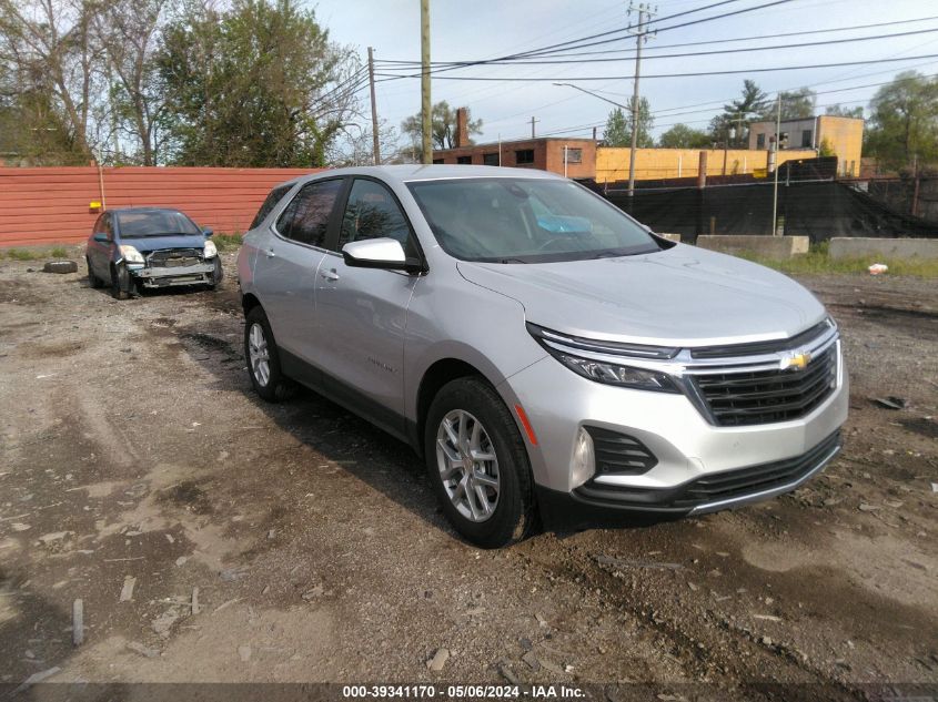 2022 CHEVROLET EQUINOX FWD LT - 3GNAXKEV4NL269989