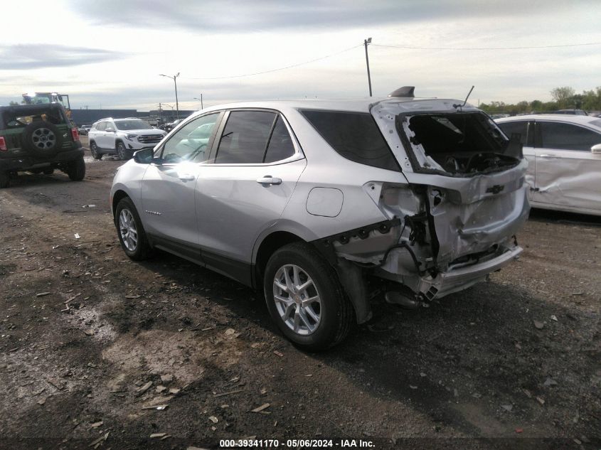 2022 CHEVROLET EQUINOX FWD LT - 3GNAXKEV4NL269989