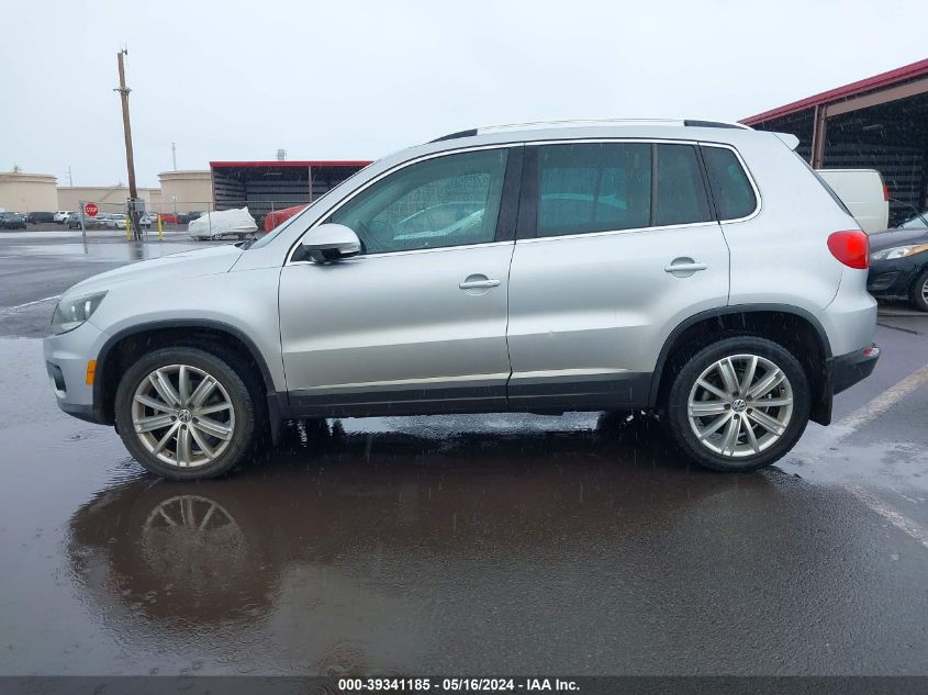 2014 VOLKSWAGEN TIGUAN SE - WVGAV3AX6EW503048