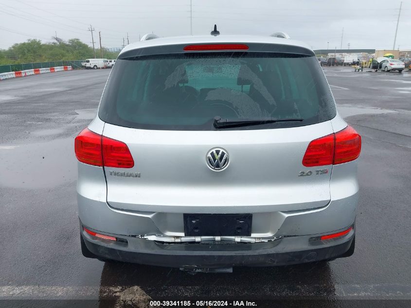 2014 VOLKSWAGEN TIGUAN SE - WVGAV3AX6EW503048