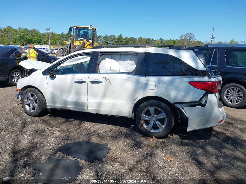 2018 Honda Odyssey Ex VIN: 5FNRL6H59JB032742 Lot: 39341195