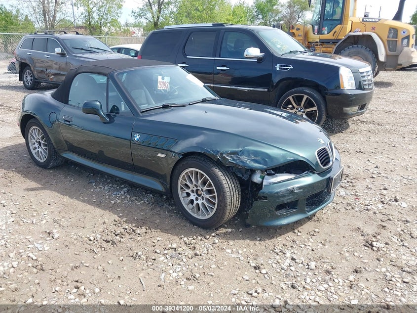 2000 BMW Z3 2.8 VIN: WBACH3349YLF44237 Lot: 39341200