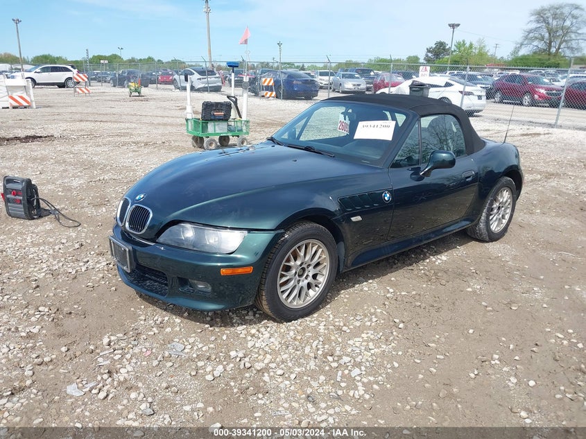 2000 BMW Z3 2.8 VIN: WBACH3349YLF44237 Lot: 39341200
