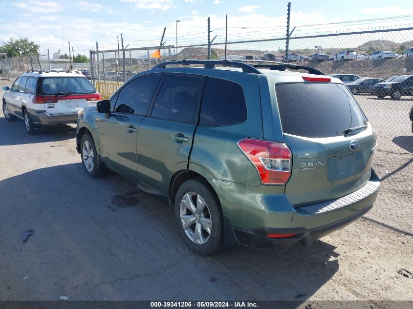 2015 Subaru Forester 2.5I Premium VIN: JF2SJADCXFH523800 Lot: 39341205