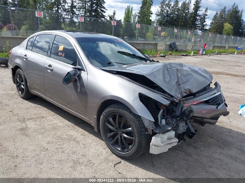 2008 Infiniti G35X VIN: JNKBV61F98M278866 Lot: 39341222