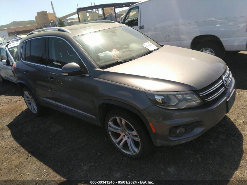 2013 VOLKSWAGEN TIGUAN SEL - WVGAV3AX6DW618991