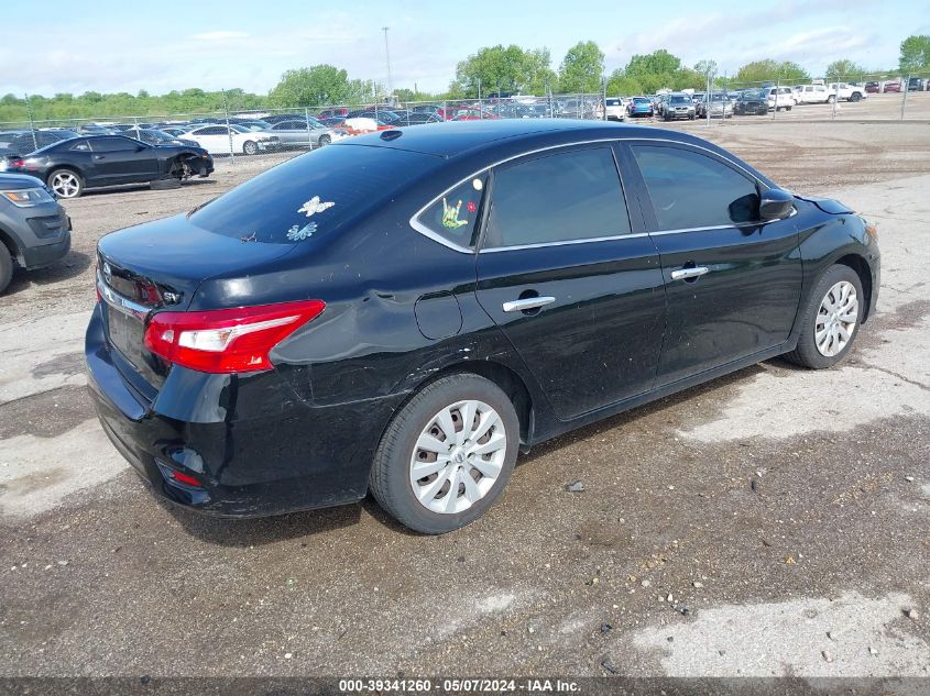 2017 Nissan Sentra Sv VIN: 3N1AB7APXHY270831 Lot: 39341260