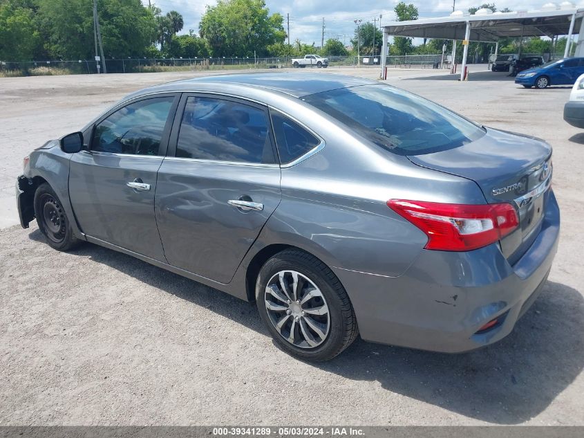 2018 Nissan Sentra S VIN: 3N1AB7AP6JY273800 Lot: 39341289