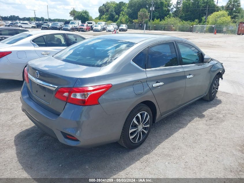 2018 Nissan Sentra S VIN: 3N1AB7AP6JY273800 Lot: 39341289