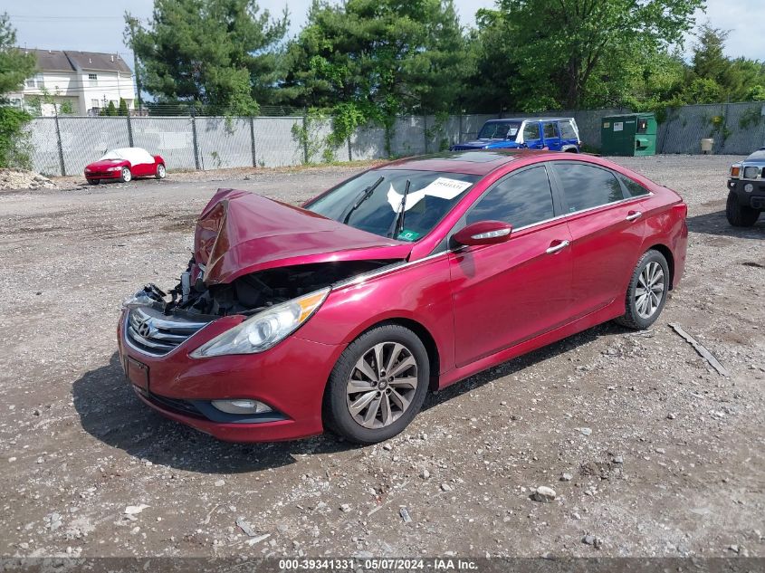 2014 Hyundai Sonata Limited VIN: 5NPEC4AC8EH874409 Lot: 39341331