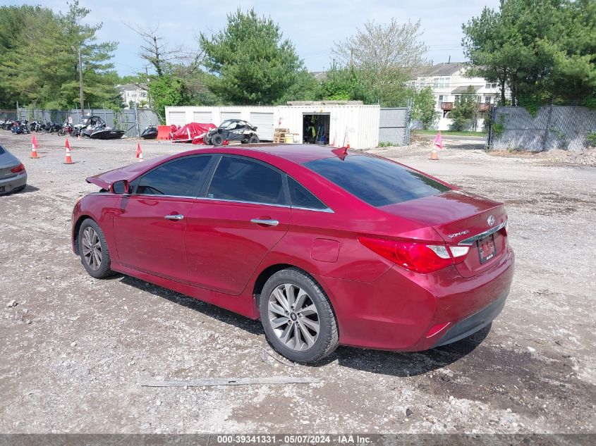 2014 Hyundai Sonata Limited VIN: 5NPEC4AC8EH874409 Lot: 39341331